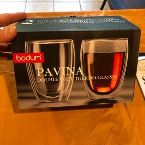 Bodum glasses